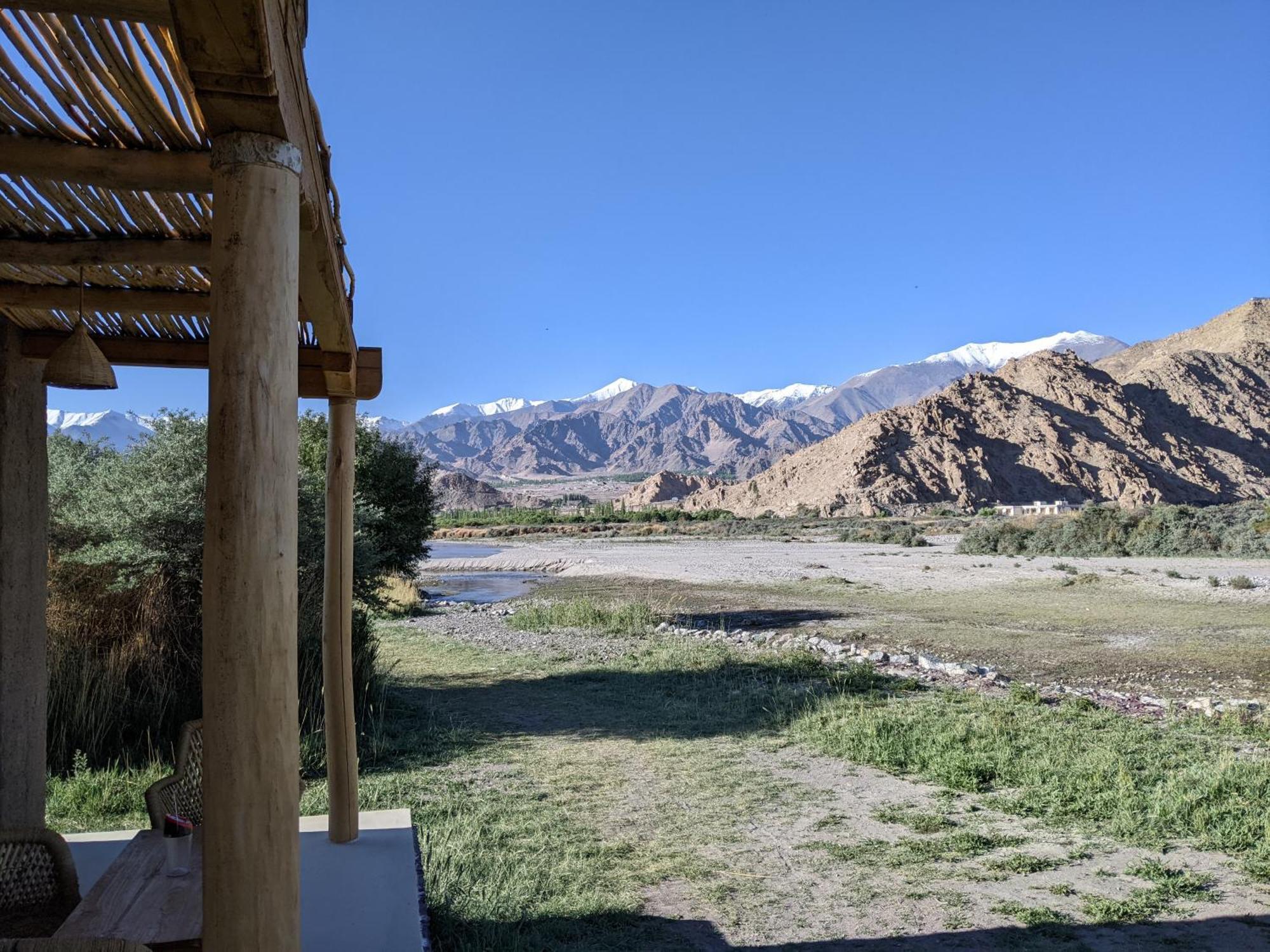 The Indus River Camp Leh Eksteriør billede